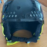Casco sci K2 Entity nero giallo bambini