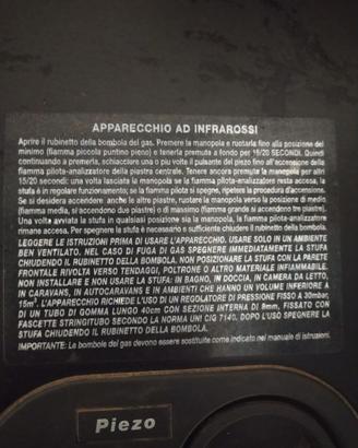 Stufa a infrarossi