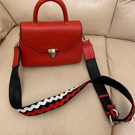 Borsetta rossa Zara con tracolla
