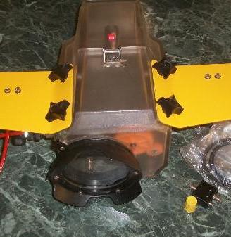 Custodia video subacquea Nimar vintage