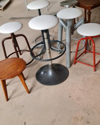 sgabelli vintage anni 60 70 .Rimini