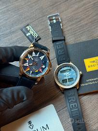 Lotto 2 orologi Corum Admiral e Breitling