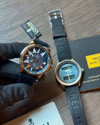 Lotto 2 orologi Corum Admiral e Breitling
