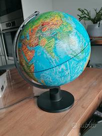 Lampada mappamondo