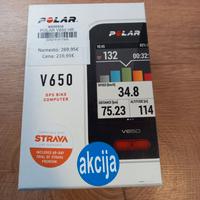 Polar V650 GPS bike computer