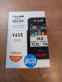 Polar V650 GPS bike computer