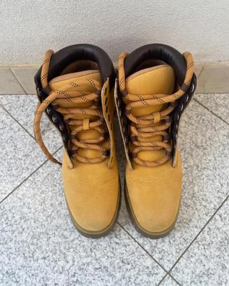 Anfibi Stivali Uomo Bershka 46 Gialli Timberland