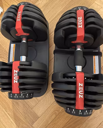 Manubri regolabili 24kg