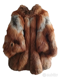 Pelliccia di volpe alta pellicceria artigianale