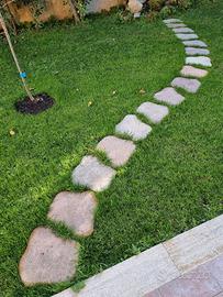 Segna passi giapponesi da giardino