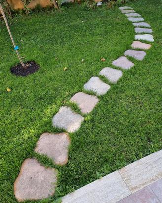 Segna passi giapponesi da giardino