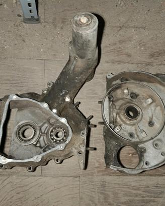coppia carter piaggio vespa pk 50 v5x1m motore bif