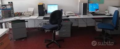 POSTAZIONE X 2 COMPUTER