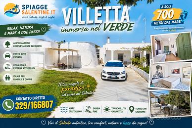 Sul Lungomare Torre S.Giovanni 11-25 LUG LOW COST
