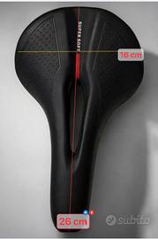 Sella bici comfort ergonomica nuova mtb City Bike