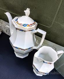 Caffettiera e Lattiera numerate Bavaria 