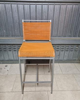 Sgabello Calligaris, alluminio e arancione, solo 1