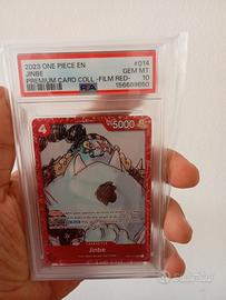 ONE PIECE JINBE FILM RED ENGLISH PSA 10 