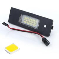 Set di 2 luci targa per bmw