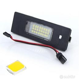 Set di 2 luci targa per bmw