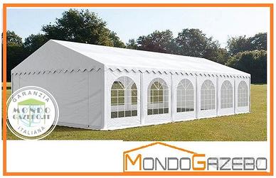 Tendone 6x12 uso sagra finestrato impermeabile NEW