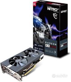 RADEON RX 580 NITRO+ Scheda Grafica 8GB GDDR5