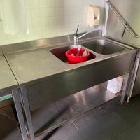 Attrezzatura cucina professionale inox - lavello d