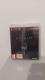 SKYRIM PS3 prima edizione 2011 con mappa pergamena