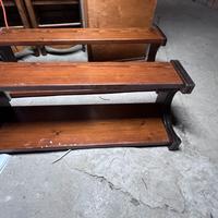 Mensole doppie rustiche. 4 pezzi