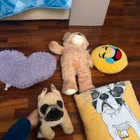 Peluche e cuscini