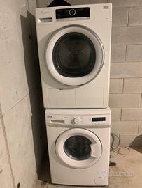 Asciugatrice e lavatrice