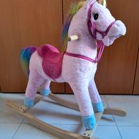 cavallo unicorno dondolo fino ai tre anni