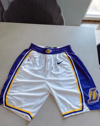 pantaloncini Lakers taglia L