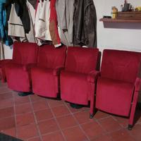 poltrone sedie teatro numerate 