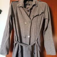 cardigan o sopra abito in lana firmato 