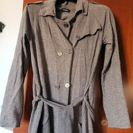 cardigan o sopra abito in lana firmato 