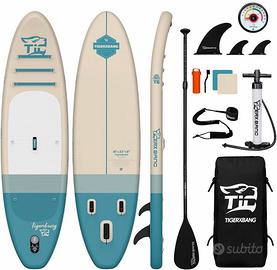 Sup nuovi azzurro/rosa 3 metri con accessori