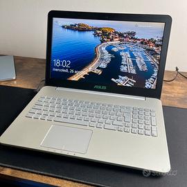 PC Portatile Asus 240GB/16GB i7 GTX960m IPS 4K