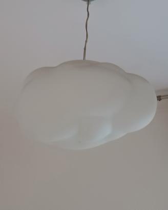 lampadario a forma di nuvola per stanza bambini