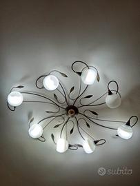 Lampadario a sospensione "Gocce d'Autunno"