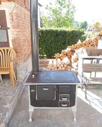 Stufa a legna vintage