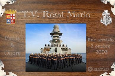 Crest personalizz.  marina militare italiana
