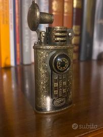 Accendino vintage New York Paris con bussola