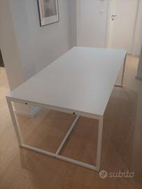 Tavolo scrivania bianco 200x100