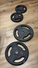 Dischi gommati palestra 60kg