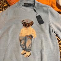 Maglione cotone ralph lauren donna M