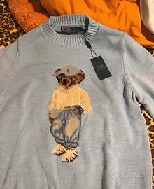 Maglione cotone ralph lauren donna M