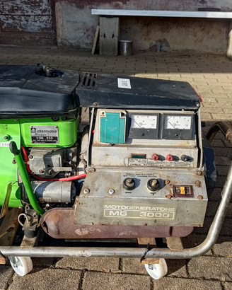 Motogeneratore di corrente 3kW Lombardini