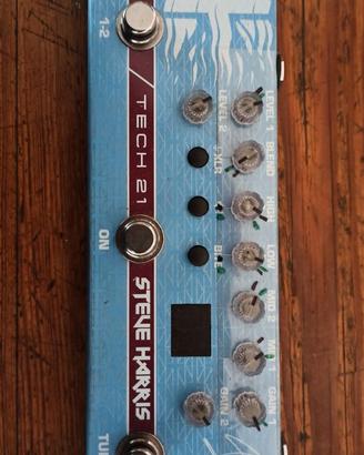 Preamp Tech21 Sansamp Steve Harris Signature