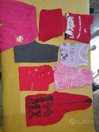 Abbigliamento bimba 7/9 anni.